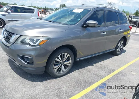 2017 Nissan Pathfinder S from USA, damaged, VIN 5N1DR2MN5HC683585